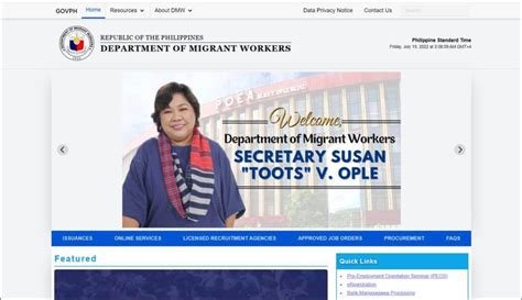 www..dmw.gov.ph|department of migrant workers website.